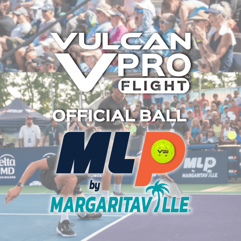 Major League Pickleball Announces Vulcan as League’s Official Ball