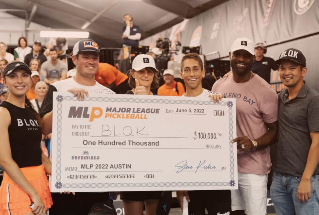 BLQK DEFEND MAJOR LEAGUE PICKLEBALL TITLE, WINNING HIGHEST PRIZE MONEY IN PROFESSIONAL PICKLEBALL AT MLP 2022 AUSTIN
